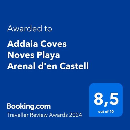 Апартаменти Addaia Coves Noves Playa Arenal D'En Castell Меркадаль Екстер'єр фото