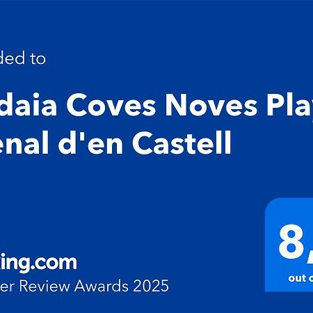 Апартаменти Addaia Coves Noves Playa Arenal D'En Castell Меркадаль Екстер'єр фото